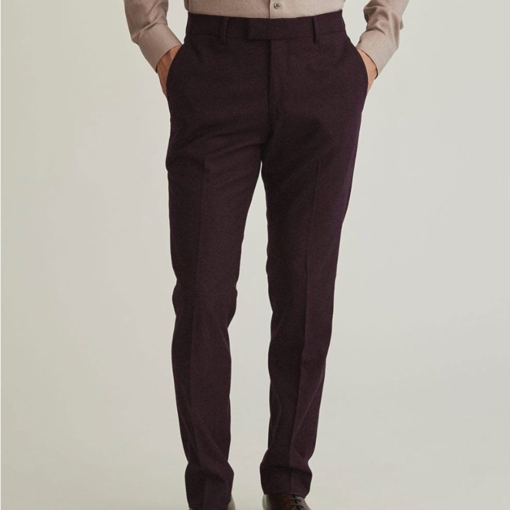RW&CO Slim Fit Solid 40-Hour Suit Pant